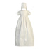 Lito Baby Girls Boys White Silk Heirloom Gown Bonnet Set Baptism Set 0-18M - SophiasStyle.com